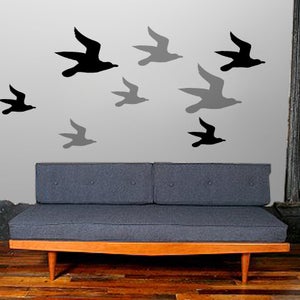 Image of BIRDS IN FLIGHT DECAL SET