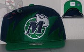 Image of Dallas Mavericks Shark Tooth Snapback Hat Cap