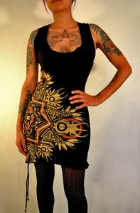 Image of Sinch Scarab Camisole- Black