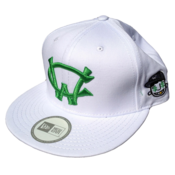 Image of Chris Webby 'CW' New Era Snapback Hat (White)