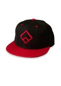 Image of Farang Snapback (Black/Red)