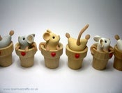 Image of Two Little Flowerpot Mice