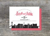 Image of Las Vegas Skyline Save the Date or Party Invitation (25)