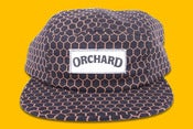 Image of Orchard Brand Chicken Wire Text Logo 5 Panel