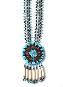 Image of Vintage Navajo Beaded Necklace (v2)