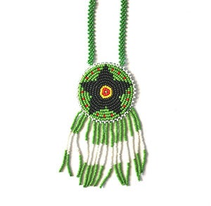 Image of Vintage Navajo Beaded Necklace (v6)