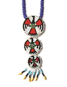 Image of Vintage Navajo Beaded Necklace (v8)