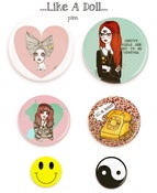 Image of "Like A Doll" pins