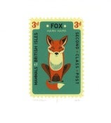 Image of Tom Frost<br>Fox Stamp 