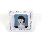 Image of Portrait with Lace Brooch