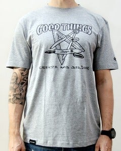 Image of Create And Deliver Tee grey