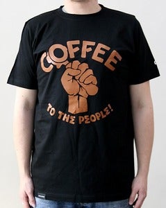Image of Coffee To The People Tee black