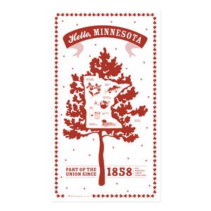 Image of Minnesota State Towel