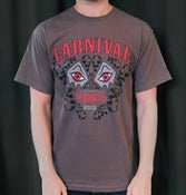 Image of Carnival of Madness - 2012 Grey Tour Shirt 