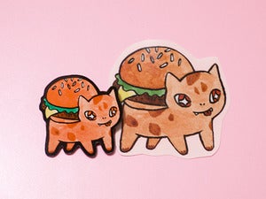 Image of burgersaur pin