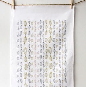 Image of Onions and Leaves Tea Towel