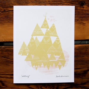 Image of Village Print 8 x 10