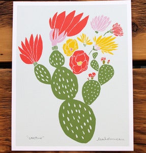Image of Cactus Print 8 x 10