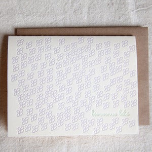 Image of Bienvenue Bebe note