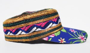 Image of Paradise Embroidered Cap - Multi