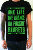 Image of ONE LIFE ONE CHANCE (black)