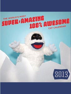 Image of Super, Amazing, 100% Awesome Cat Calendar by Kate Funk