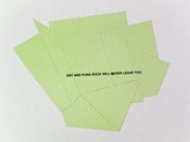 Image of Folding Space/Pressing Time - Signed w/ Original Screen Print on Collage No. 3