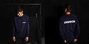 Image of Navy Blue Sweatshirt