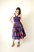 Image of PAM Psalms skirt long - Navy [WAS $234 - 40% off]