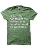 Image of Luke Leighfield | University T-shirt (green)