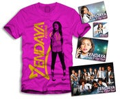 Image of Zendaya Gold Sticker Package Pink