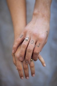 Image of Keepsake Fine Skull Ring Mens