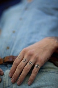 Image of Echo Rope Ring Mens