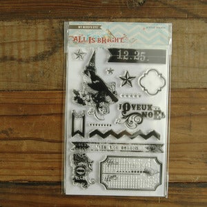 Image of MME all is bright stamps