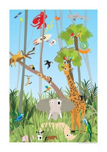 Image of My jungle print