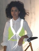 Image of VESP Beaded Citron Chiffon