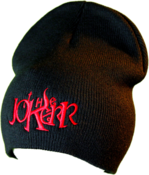 Image of The Jokerr Beanie - Red on Black