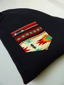 Image of Red Aztec Pocket Crew Neck Unisex