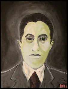 Image of Hitman ~ Original painting by Omar Zingaro Bhatia