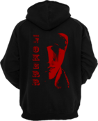 Image of Red Scarface Zip-Up Hoodie