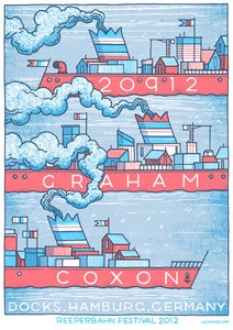 Image of Graham Coxon Poster - Reeperbahn Festival, Hamburg 