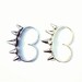 Image of Spikes double finger ring