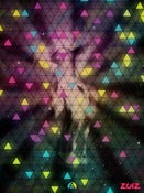 Image of Retro Deer Poster