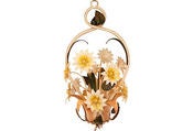 Image of Tole Dahlia Chandelier