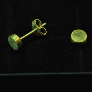 Image of Full Moon Sterling Silver Posts