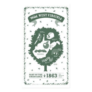 Image of West Virginia State Towel