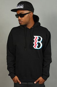 Image of Ide's B Hoodie Black