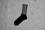 Image of "Dotted" Half Calf 3M Reflective All-Purpose Sock