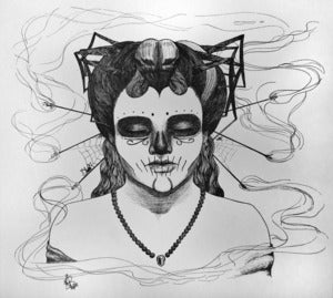 Image of 'Doom and Delirium' Original Ink Drawing