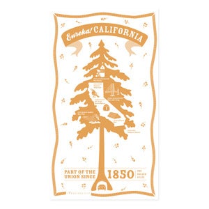 Image of California State Towel